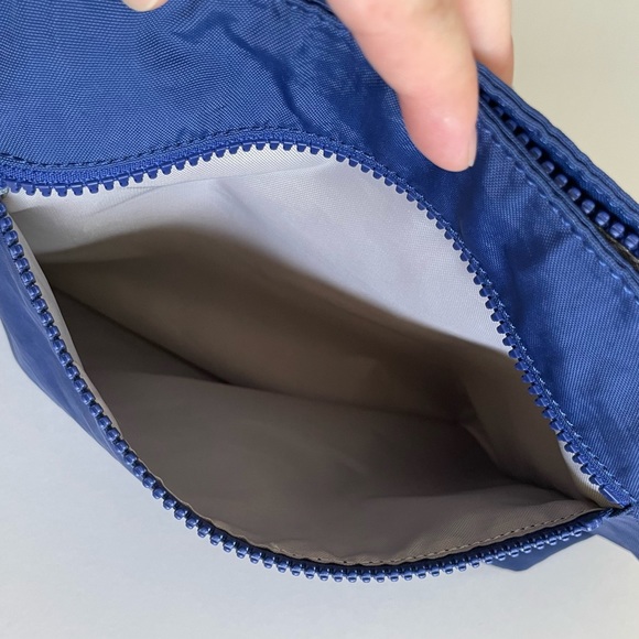 Kipling Bags Kipling Jeremiah Tote Blue Monkey Keychain Dual Strap